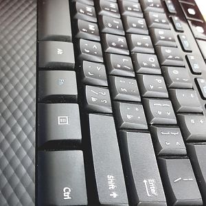 Tablet's keyboard