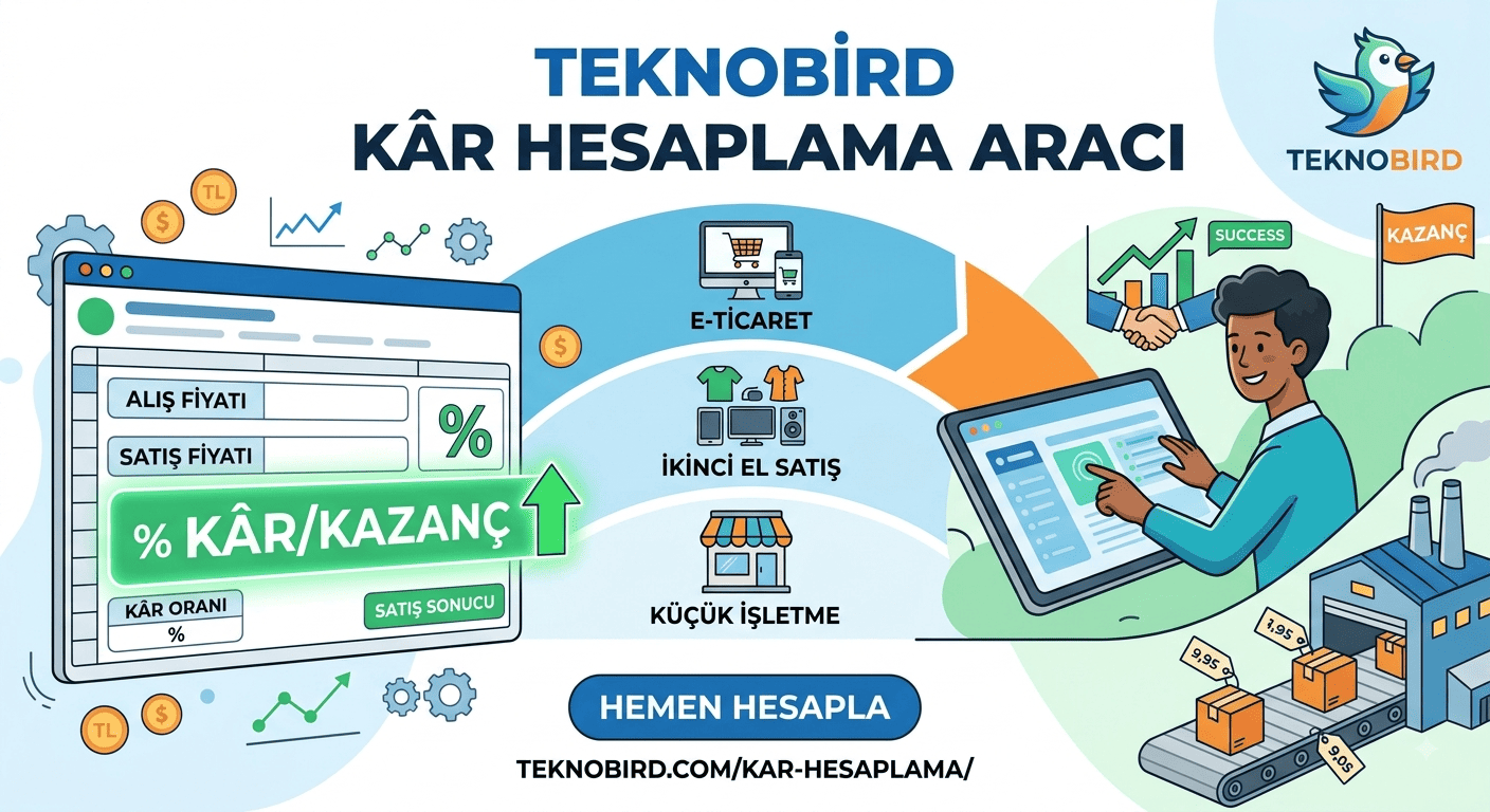 Kar hesaplama teknobird
